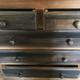 Solid pine chest of drawers
