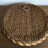 Mid century rope mirror Provence 1950