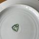 Set de 10 assiettes dessert porcelaine Art Déco