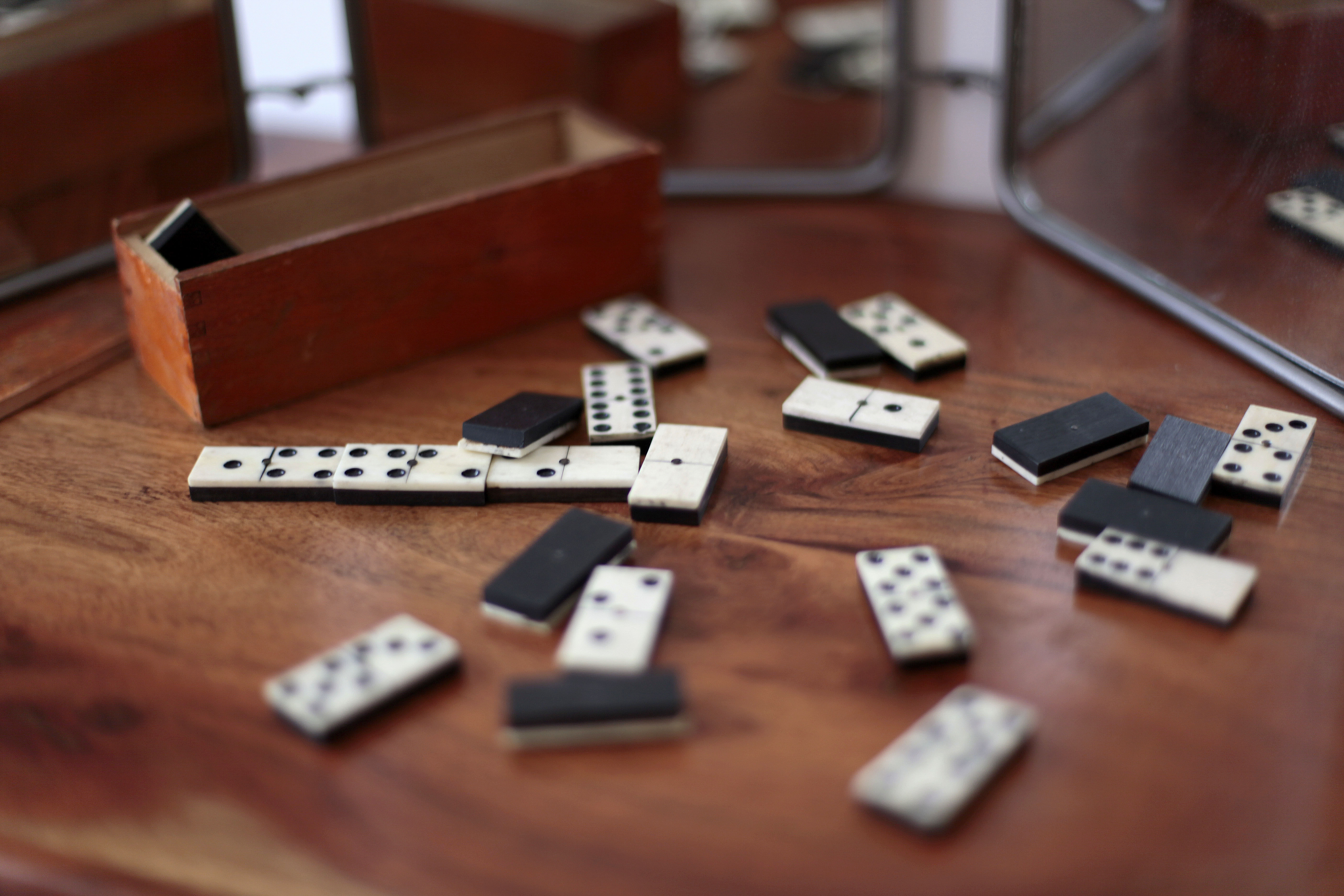Old domino game