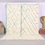 Handmade wool Berber rug 300X200 cm