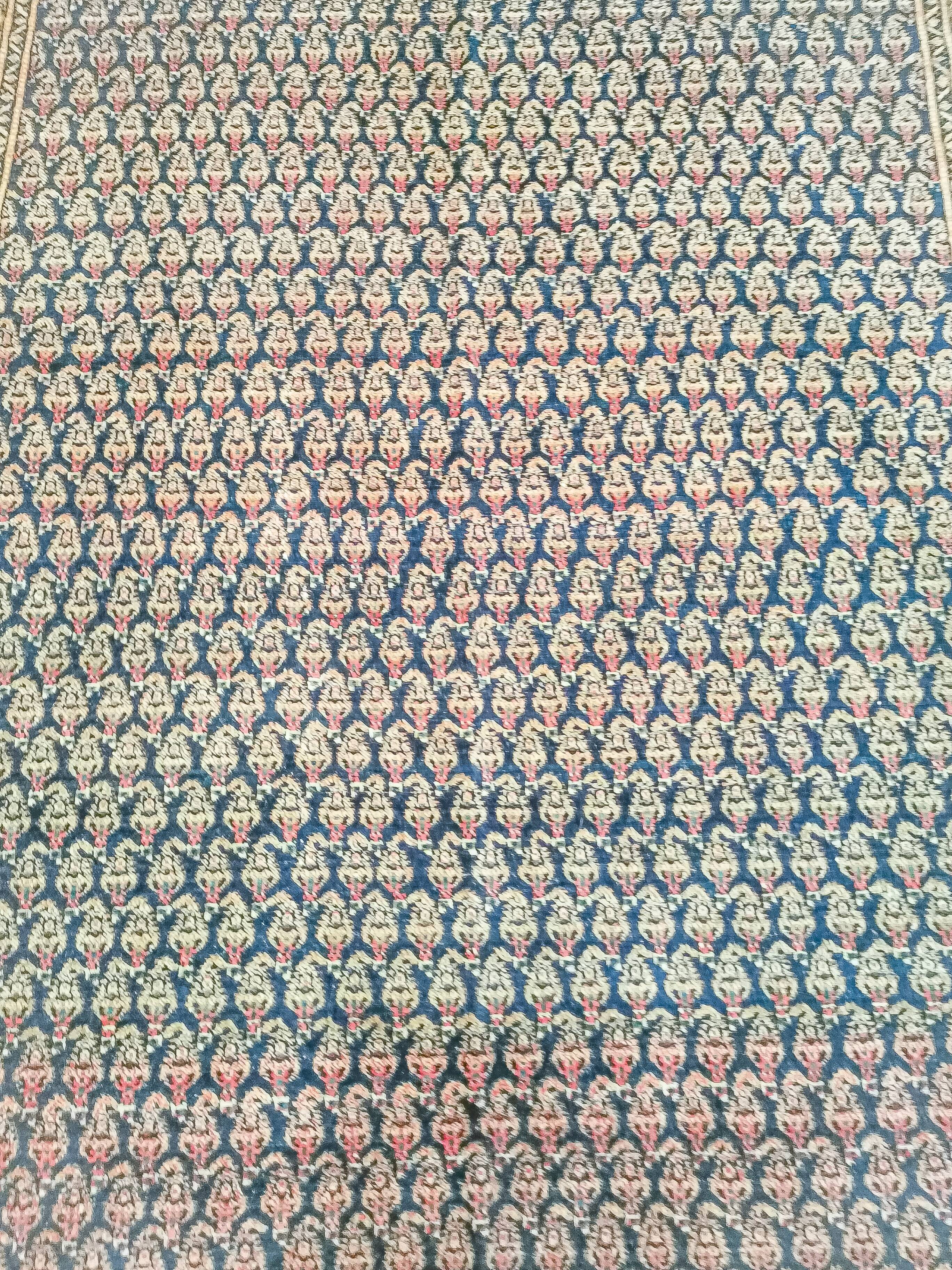 Ancient handmade Persian Oriental rug Myr 1.90 x 1 .40 m