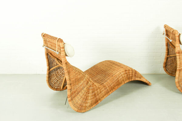 Chaises longues en rotin IKEA Karlskrona par Karl Malvall