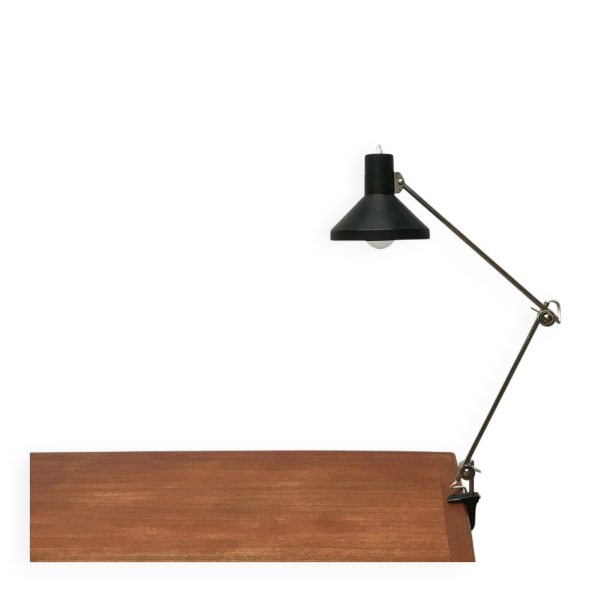 Mid-century table clamp lamp model no. 2002 by Elux, 1960s, set of 2.