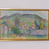 Swedish Oil on Canvas – “Spanish Landscape” by SÖREN OLSSON