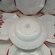 6 antique soup plates from Digoin and Sarreguemines