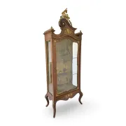 Elegant antique display cabinet, dating to 19th century