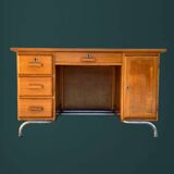 Office schoolmaster 1950 solid oak