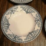 Series of 4 plates earth of iron LG Austerlitz
