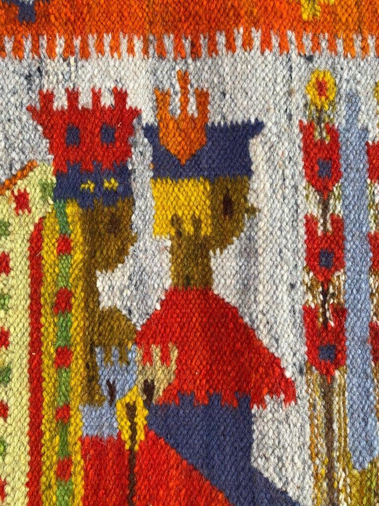 Mid-century Polish tapestry