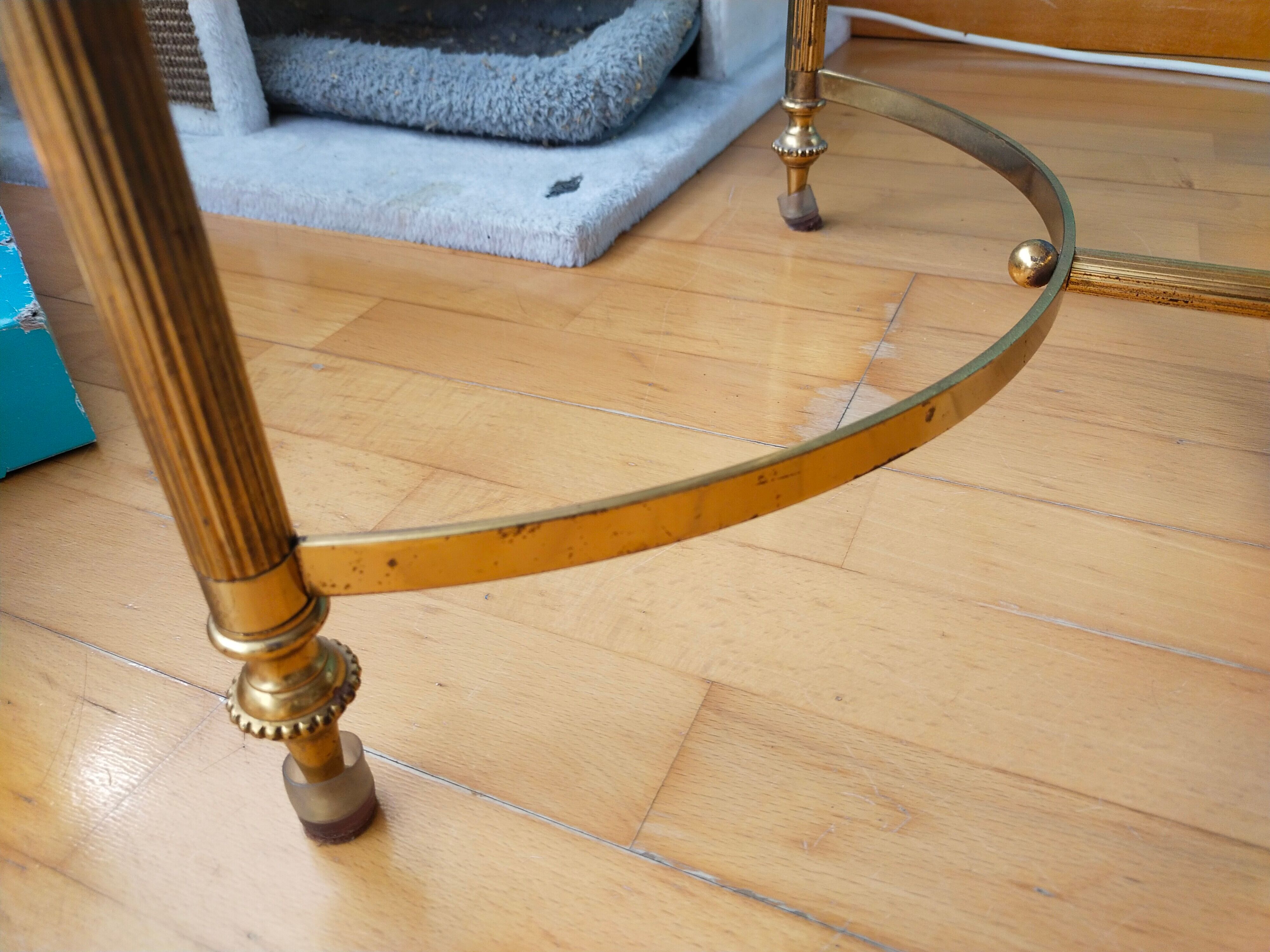 Vintage onyx coffee table