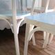 Lot de 4 chaises bistrot Baumann en bois et formica