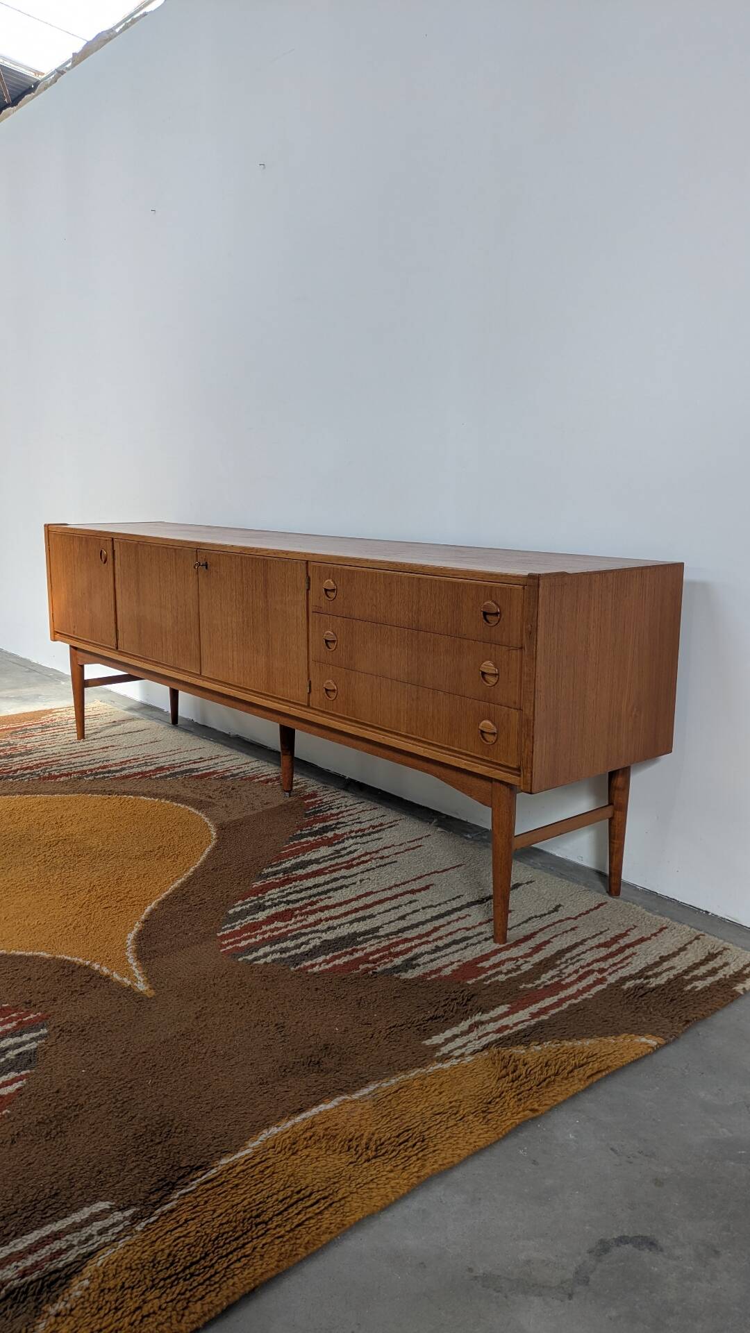 Vintage Scandinavian enfilade design