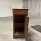 Table de chevet bois et marbre
