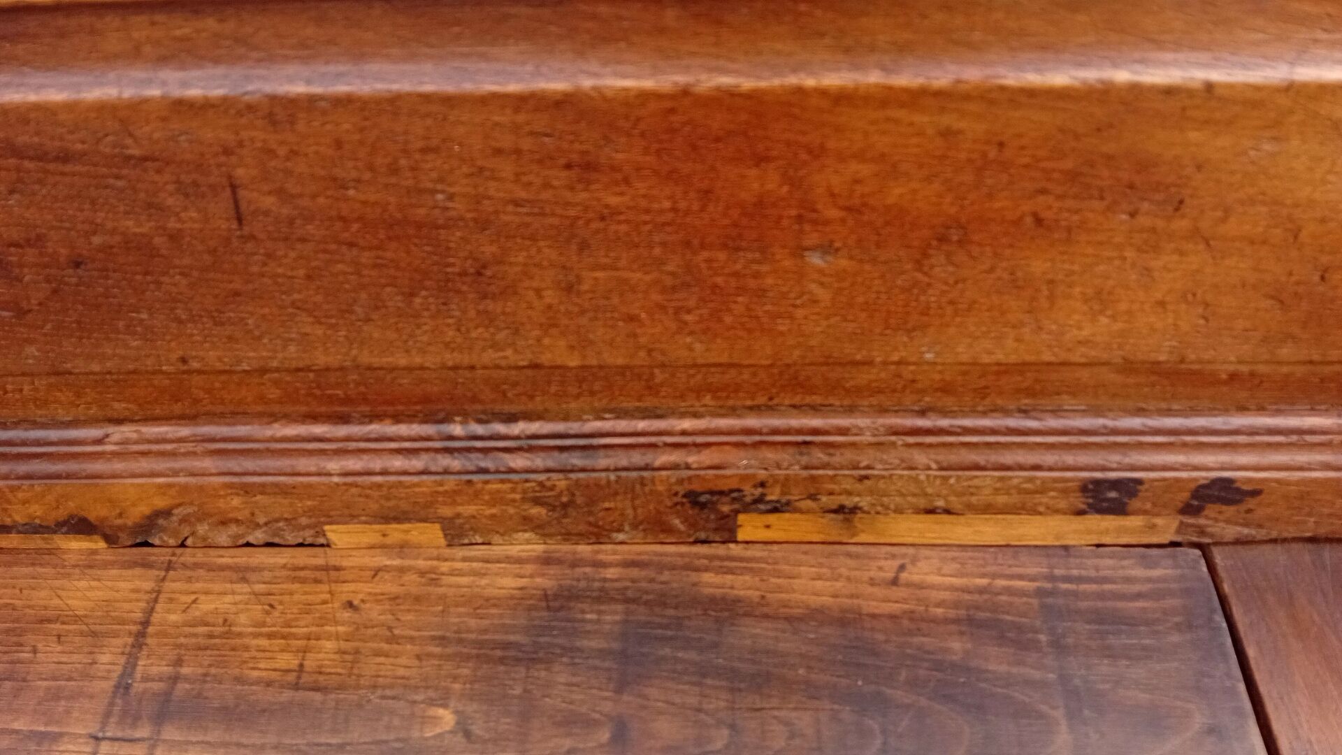Coffre banc en chêne XIX ieme