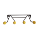 Coat hook 4 yellow balls
