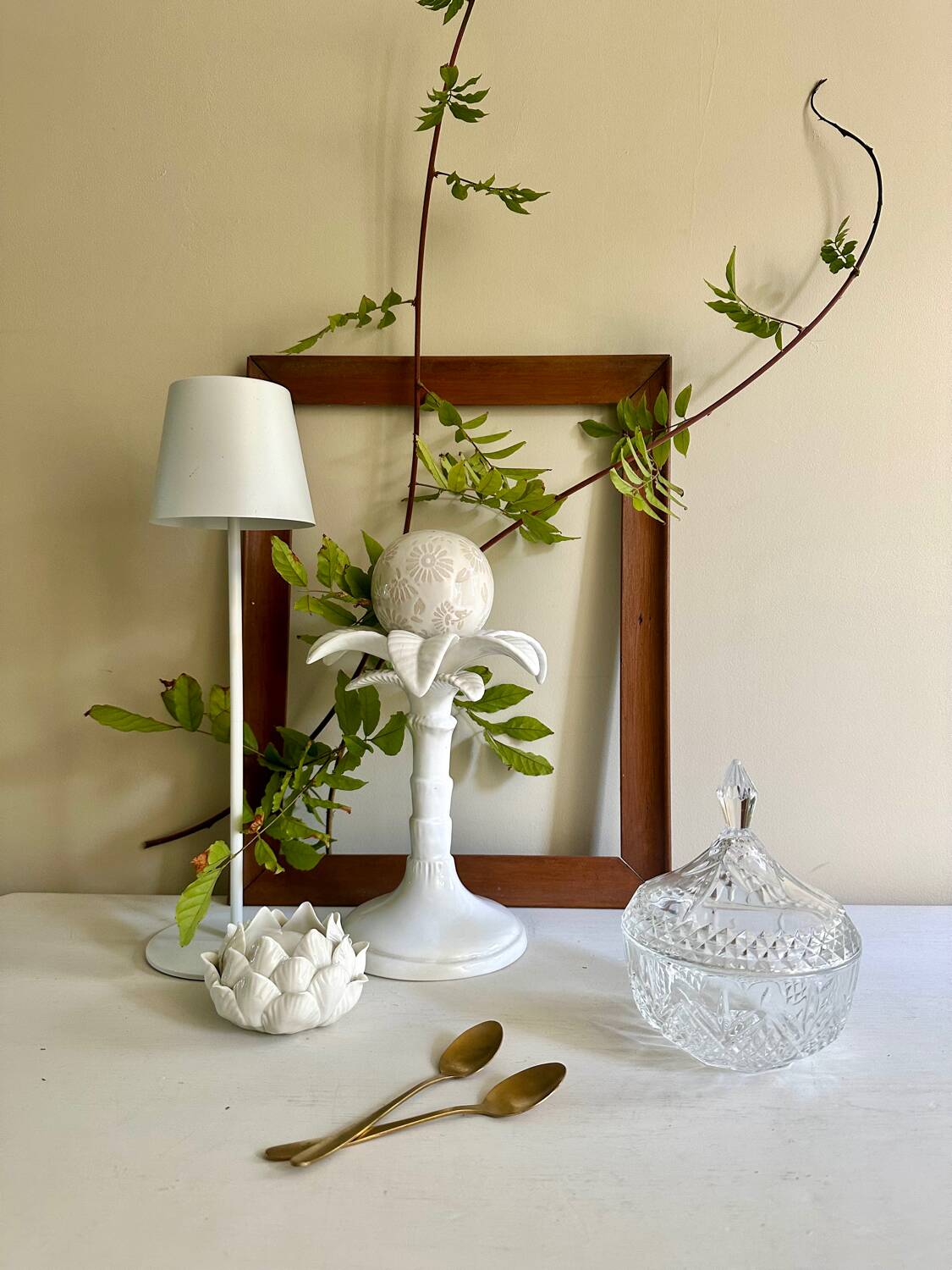 Small glass candy dish