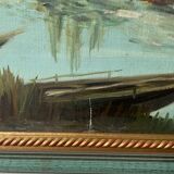 Large 20th century oil on canvas signed J. Beyly