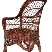 Fauteuil Rotin et Osier France 80’s