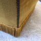 Paire de fauteuils vintage  en velours jaune