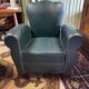 Armchair club moustache Skaï adjustable ep art deco
