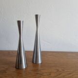 2 Duos of vintage Erika Pekkari candlesticks for Ikea