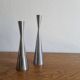 2 Duos of vintage Erika Pekkari candlesticks for Ikea