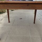 Old solid wood table in English style Goes everywhere