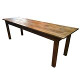 Beech farmhouse table 240cm long