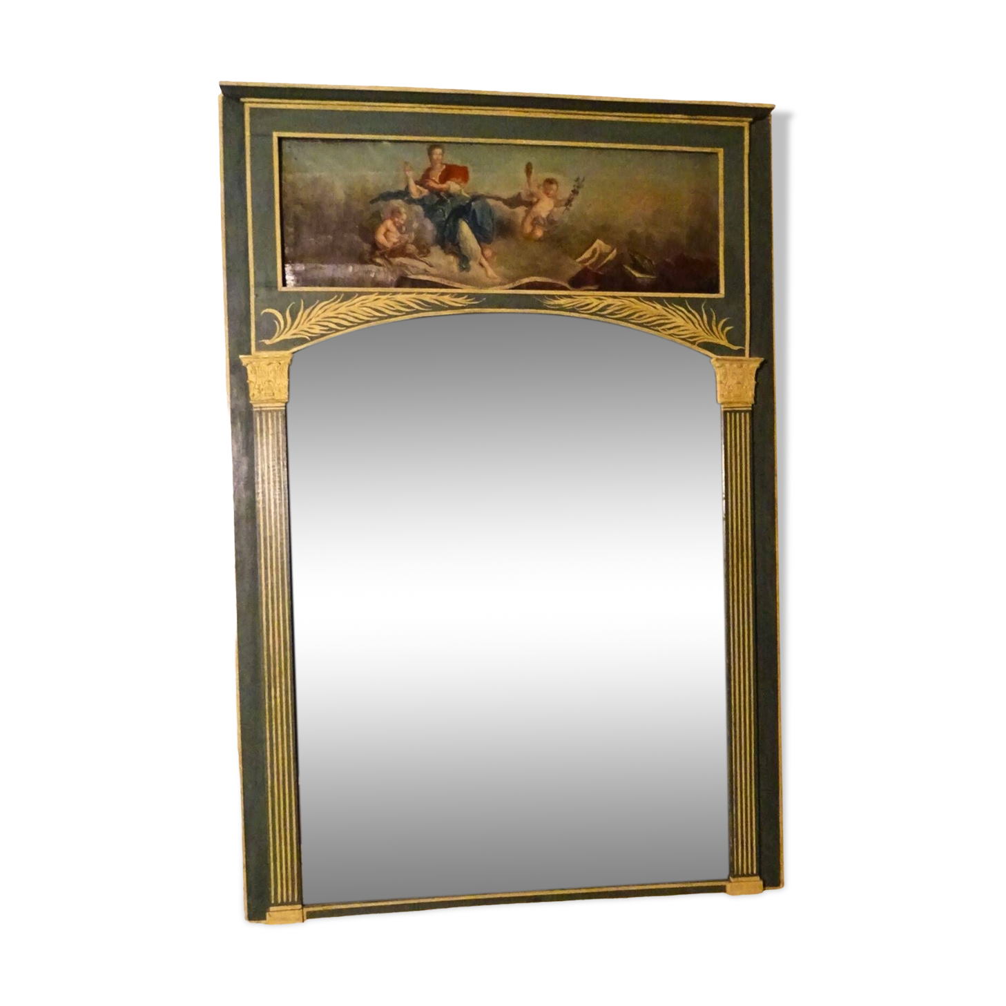 Trumeau Painted wood Early 19th century