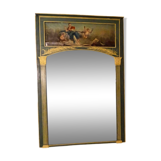 Trumeau Painted wood Early 19th century