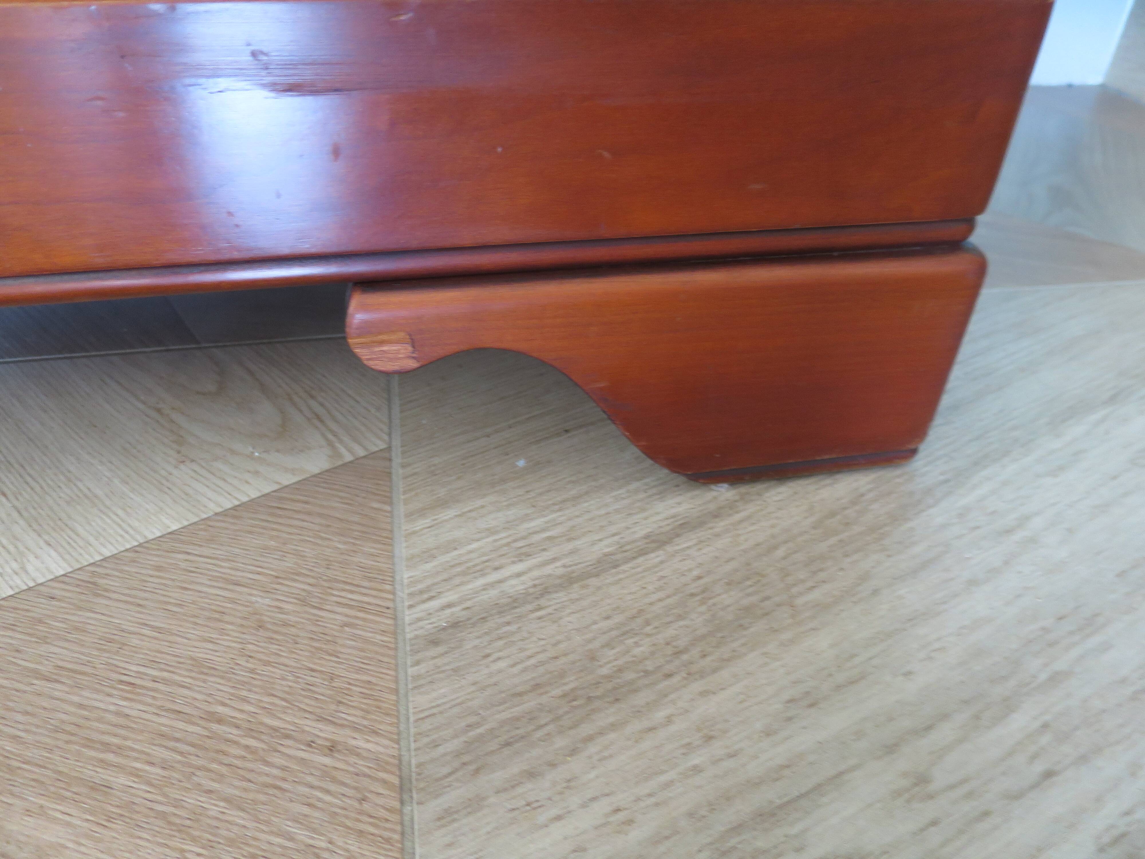 Antique - chest of drawers - 4 drawers - solid wood - cherry