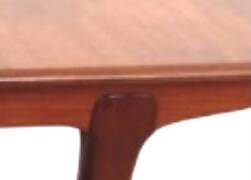 Vintage Scandinavian teak dining table