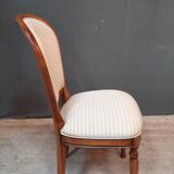 Cherry-lined chair