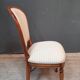 Cherry-lined chair