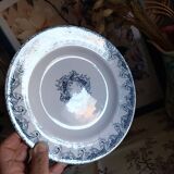 Flat plates ironstone Lunéville K&G