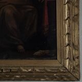 17th century oil on copper depicting Saint Jerome