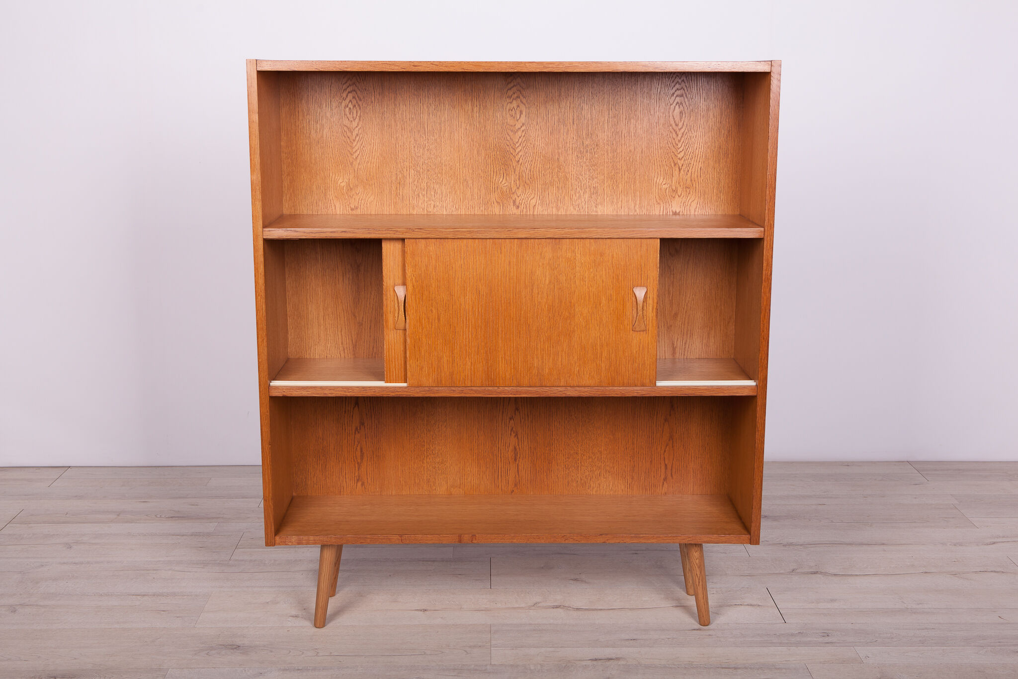 Mid-Century Danish Oak Shelf, 1970s