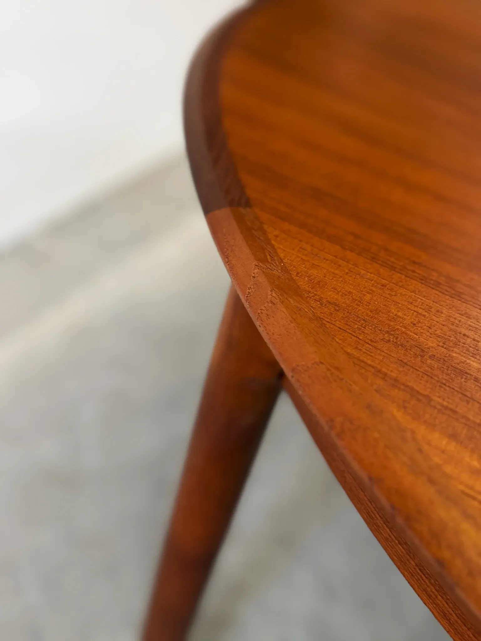 Teak dining table, Denmark, 1960s/70s, vintage, mid-century mode