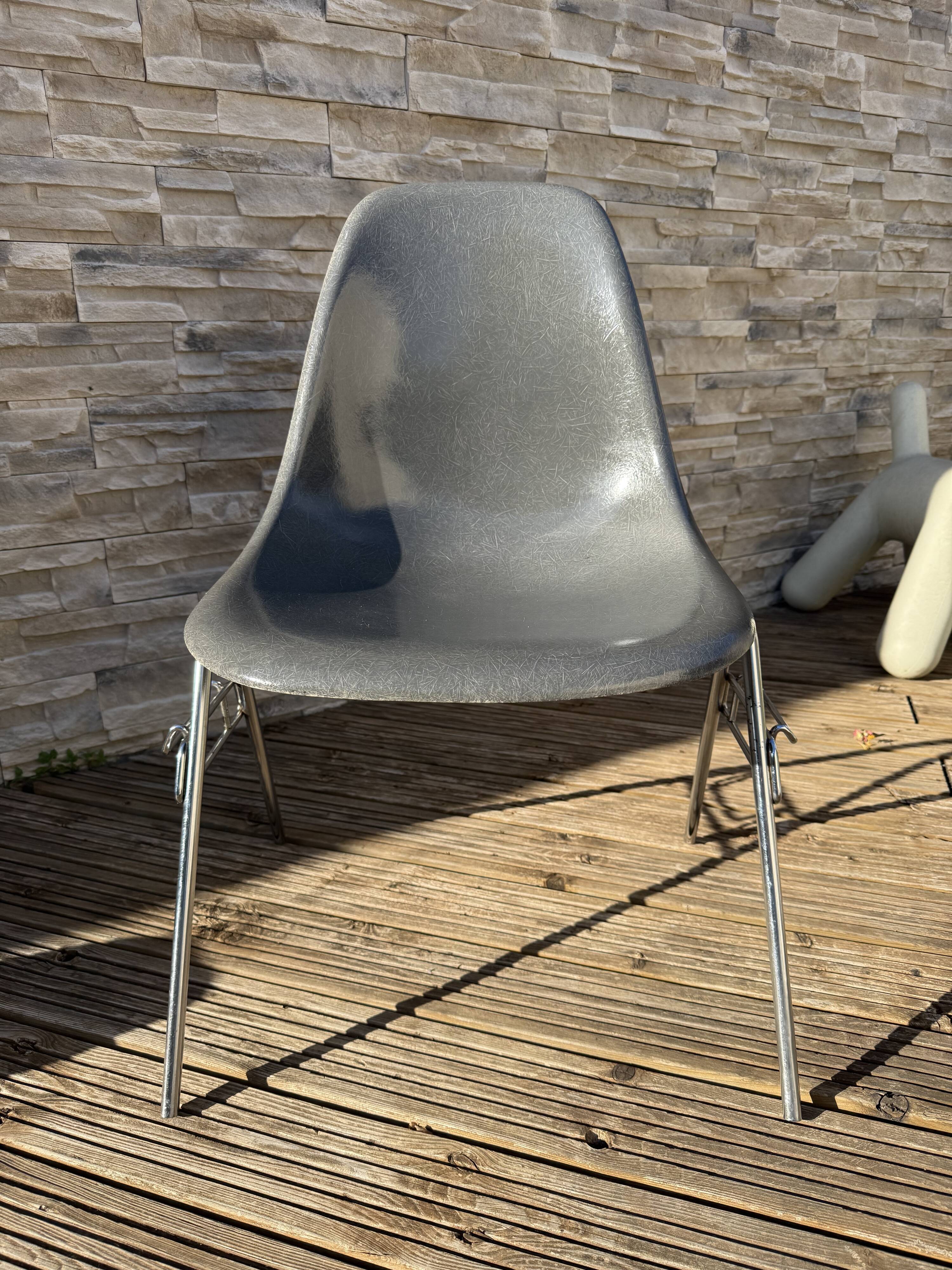 DSS Eames Herman Miller elephant grey no vitra knoll