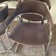 Series of 4 Italian armchairs by Otto Gerdau 1970s