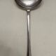 Art deco silver metal ladle