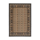 Mina 120x150 cm black persian carpet