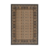 Tapis persan noir mina 120x150 cm