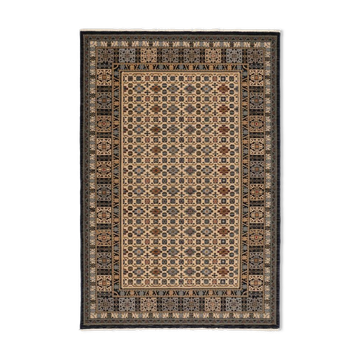 Mina 120x150 cm black persian carpet