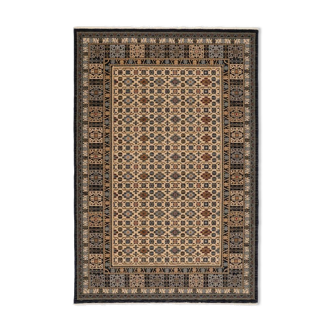 Mina 120x150 cm black persian carpet