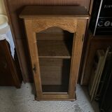 Glass bookcase