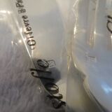 6 Christofle Atlantide silver-plated fish cutlery sets 12p in blister pack