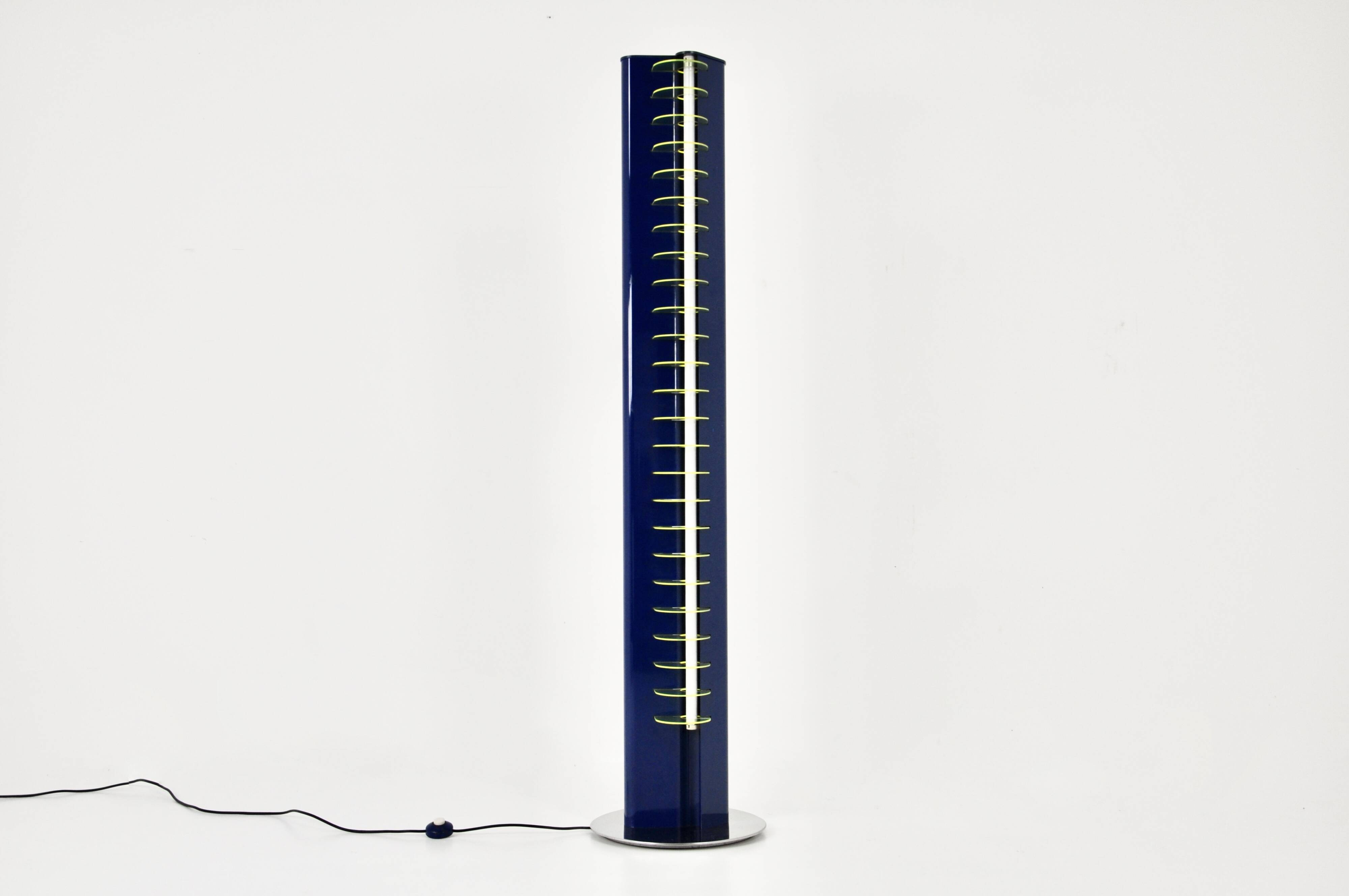 "Amalassunta" floor lamp by Vittorio Gregotti for Bilumen, 1960s
