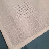 Set of old white towels